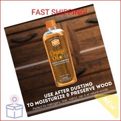 Holloway House Orange Oil Cleaner 16oz, w/ Sun-Guard | Cleans & Conditions | Rem