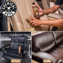 Leather Cleaner and Conditioner Kit – 2 Bottles (4 Oz Each), Car Cleaner and Con