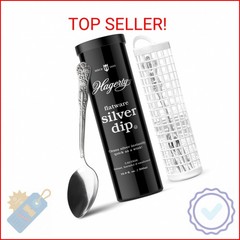 Hagerty Flatware Silver Dip – Silverware Cleaner with Basket for Silver Forks, K