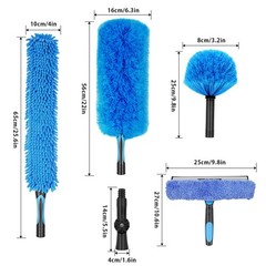 30 Foot High Ceiling Duster Kits with 4.7-24 FT Carbon Fiber Extension Pole, …
