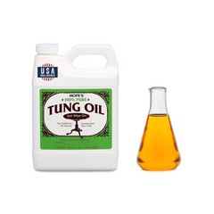 HOPES 100% Pure Tung Oil, Food Safe, Premium Waterproof Natural,32 Fl Oz,1 Pack