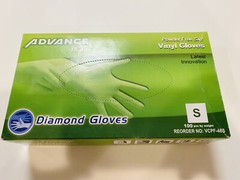 Advance Clear Vinyl Glove powder-Free non Nitrile Case Of 1000 Pc XL