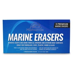Marine Boat Eraser Cleaner Sponge for Scuffs Dirt Salt Grime 3 Pack