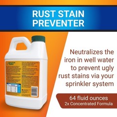 Pro Products Rid O’ Rust Stain Preventer for Irrigation 64oz 2 Pack