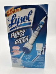 NEW Box LYSOL Ready Brush Refill Toilet Bowl Cleaning System Bathroom Cleaner