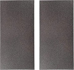 2 PCS Leather Repair Patch Tape, 4 x 8 Inch PU Vinyl Repair Patche Color: Gray