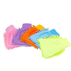 Easy Microfiber Car Kitchen Household Wash Washing Cleaning Glove Mit New