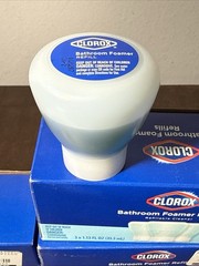 Clorox Bathroom Foamer Refills RAIN CLEAN Lot of 15 (5 x 3 per box) NEW