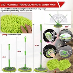 56Pcs Car Wash Cleaning Kit with Foam Gun, Car Wash Brush with Long Handle
