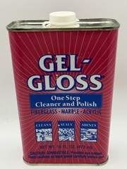 Gel Gloss Original Formula Cleaner And Polish 16 oz. Fiberglass & More New