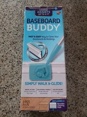 NEW IN BOX As Seen On TV Baseboard Buddy Extendable Microfiber Duster