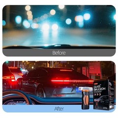 Car Oil Film Glass Cleaner, Oil Film Remover&Windshield Cleaner For Cars Window
