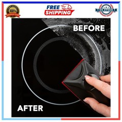 Weiman Glass Cooktop Cleaner Kit with Scraper and Scrubbing Pad 10 oz
