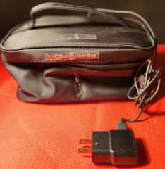 NEW: PORTABLE UVC LED DISINFECTION UV CLEANER BAG GRAY WITH MANUAL – USB POWERED