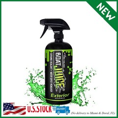 Boat Juice 32 Oz Spray Cleaner And Sio2 Ceramic Sealant For Glossy Finish