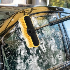 10 Inch Car Wash Brush Head, Scrub Brush Attachment for Long Handle Extension Po