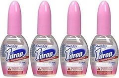 One-Drop Powerful Bathroom Deodorizer Floral 0.67 Fl Oz (Pack of 4), Pink