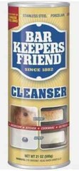 6 Pack BAR KEEPERS FRIEND All-Purpose Bathroom Kitchen Cleaner And Polish 21 oz
