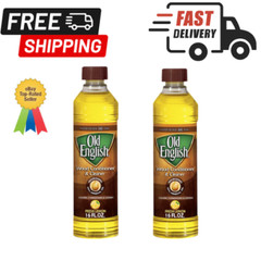 Old English Lemon Oil Wood Conditioner & Cleaner 16 Oz Bottle pack 2