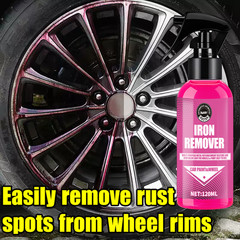 All-Purpose Rust Remover Spray 120ML Fast-Acting Iron Oxidation Eliminator