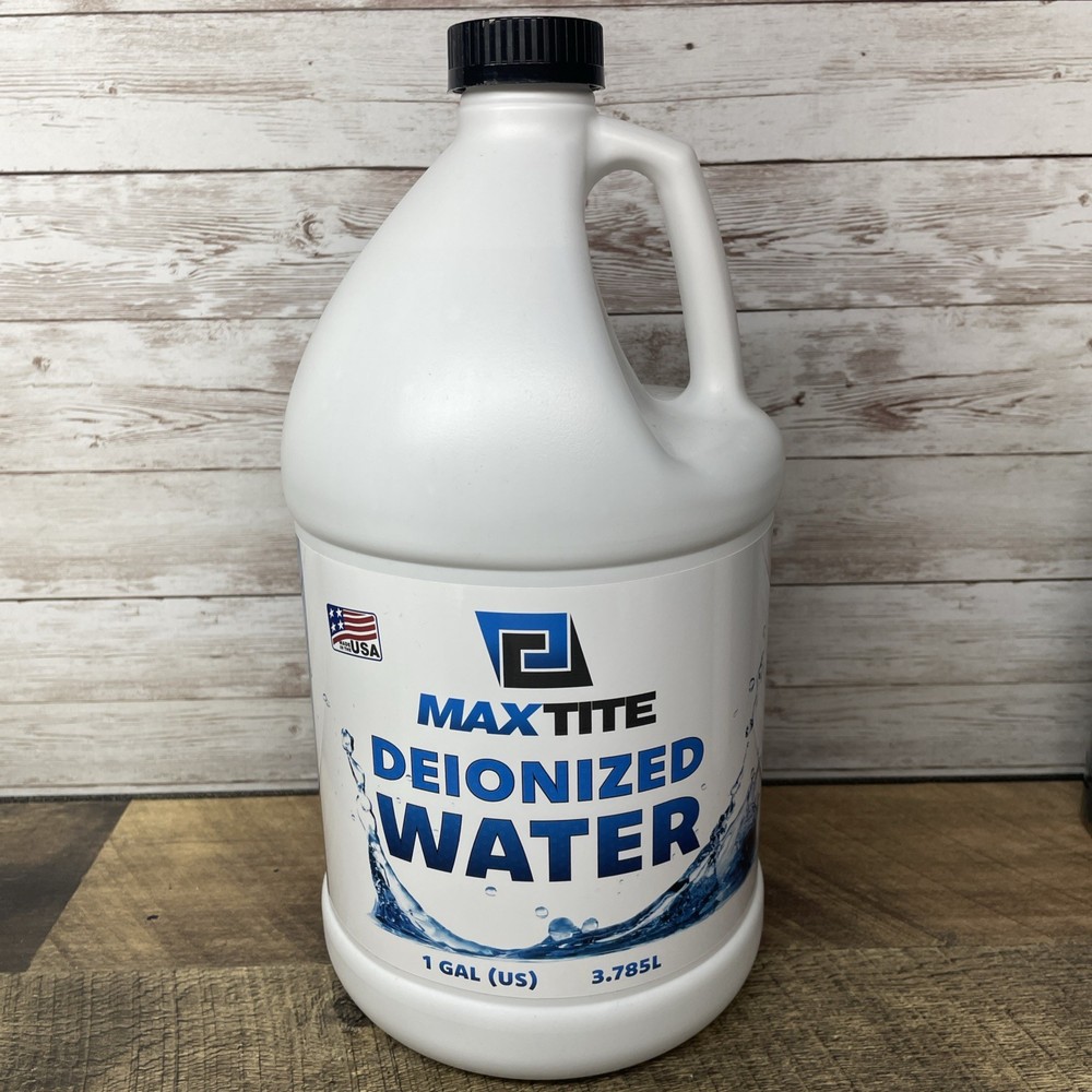 MAXTITE Type I Deionized Water Ultrapure Analytical Grade (1 Gallon)