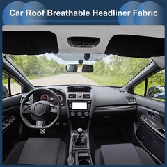 Suede Fabric 150g Headliner Fabric 23.62″ l x 57.09″ W Interior Trim DIY Roof…