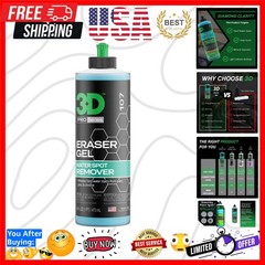 Eraser Gel Water Spot Remover – Acidic Gel Formula for Hard Water Spots & Min…