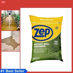 Spill Absorber Powder 3 LB Instant Oil Cleanup Dust Free Absorbs Antifreeze