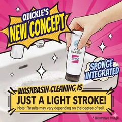 Quickle Sink Bowl Cleaner 100mL Handy Bathroom Cleaning Brush Japan