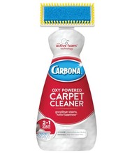Carpet Cleaner with Brush | OxyPowered Foam for Spot Stain Removal | 13.5 Fl Oz