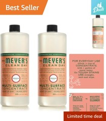 Biodegradable Geranium Scent Multi-Surface Cleaner – 32 fl. oz (Pack of 2)