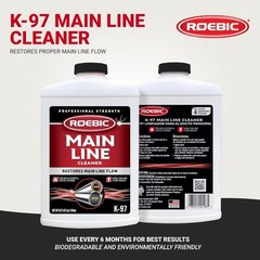 32 oz Liquid Main Line Cleaner Bacteria Enzymes Septic