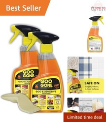 Adhesive Remover Spray Gel 3 Pack Citrus Clinging Goo & Sticker Remover