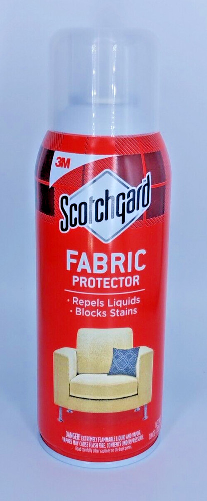 NEW NOS Scotchgard 3M Fabric Protector 10 oz Can, Repels Liquids & Blocks Stains