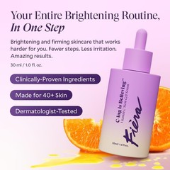 Fi??ra Vitamin C Serum with Hyaluronic Acid & Citrus Stem Cells – Anti-Aging Br