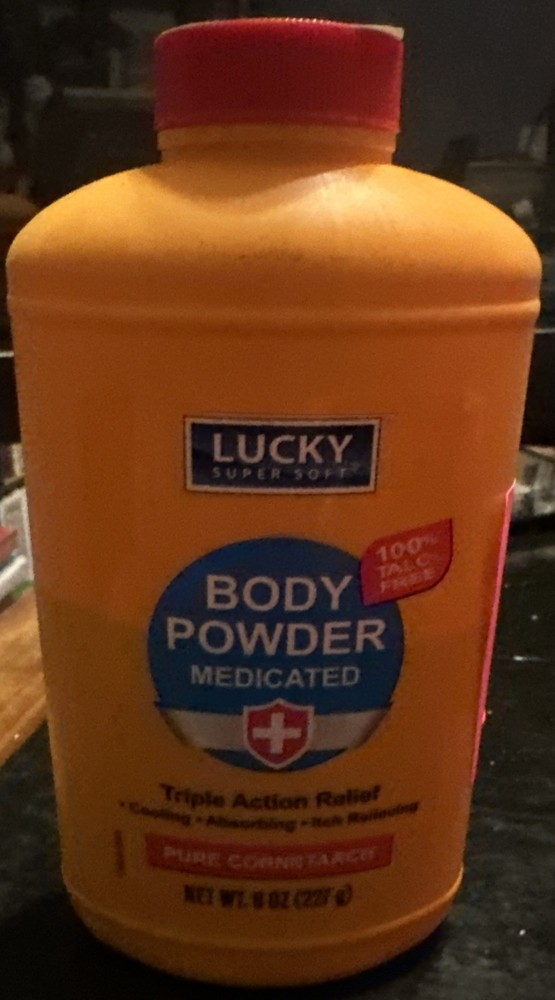 Lucky Super Soft 11366-12 Medicated Body Powder, 8-oz. –