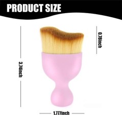 1PC Car Air Conditioning Outlet Cleaning Brush For Cars Vans SUVs Pink