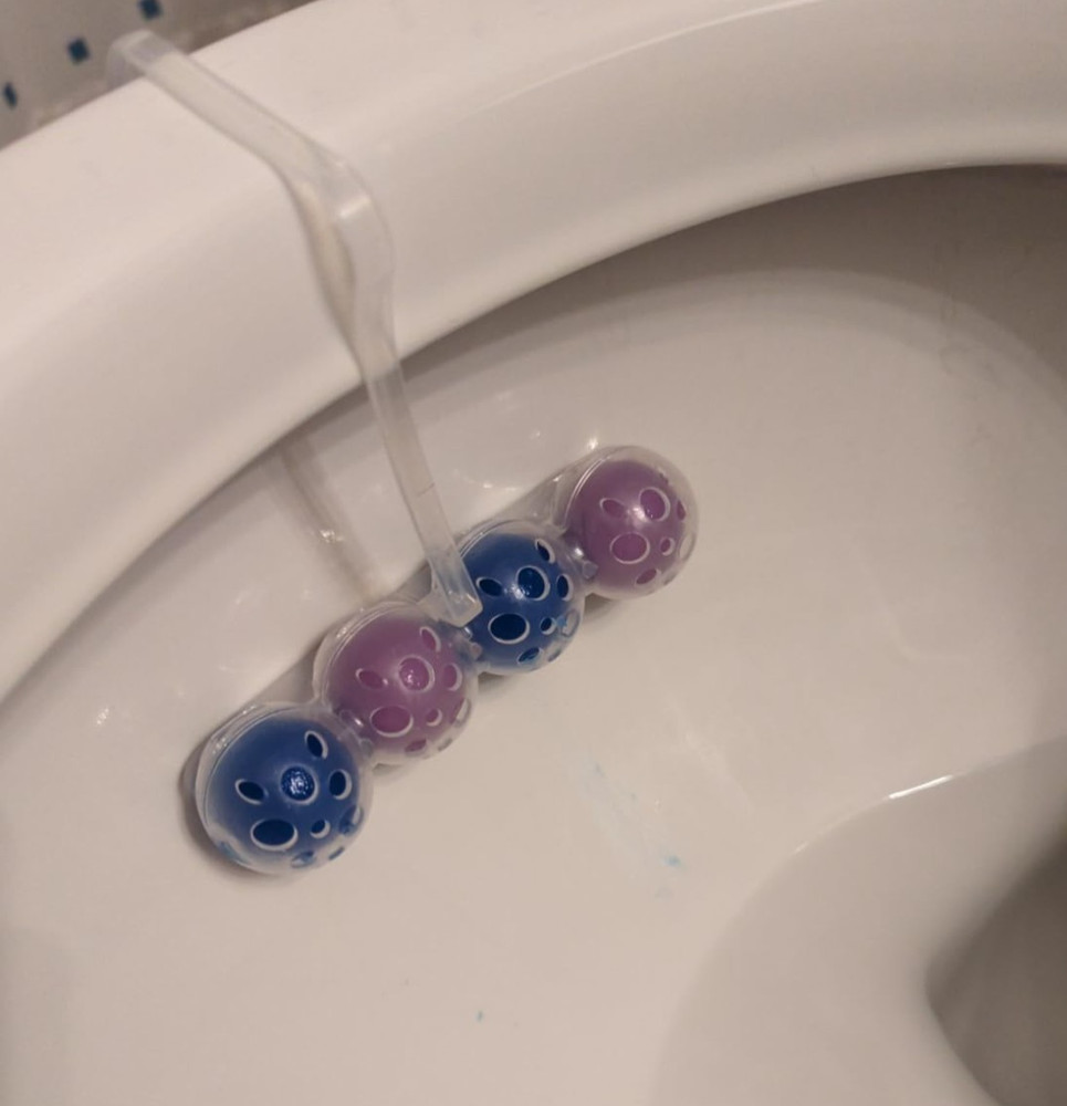 4in1 Rim Hanger Toilet Bowl Cleaner Lavender Scent 2 Count Freshness 8 Weeks New
