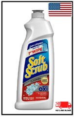 Soft Scrub Multi-Purpose Cleanser with OXI, Surface Cleaner, 24 Ounce