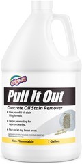 Deep Penetrating Oil Stain Cleaner for Concrete – 128 Fl Oz Poultice Formula