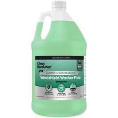 Clean Revolution EV Windshield Washer Fluid, 128oz, 100% Methanol-Free, Winte…