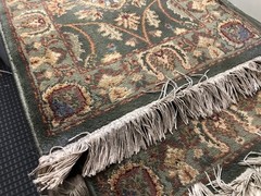 Lot of 3 Matching Ancient Inspirations Area Rugs (23 x 41) Innocent Green
