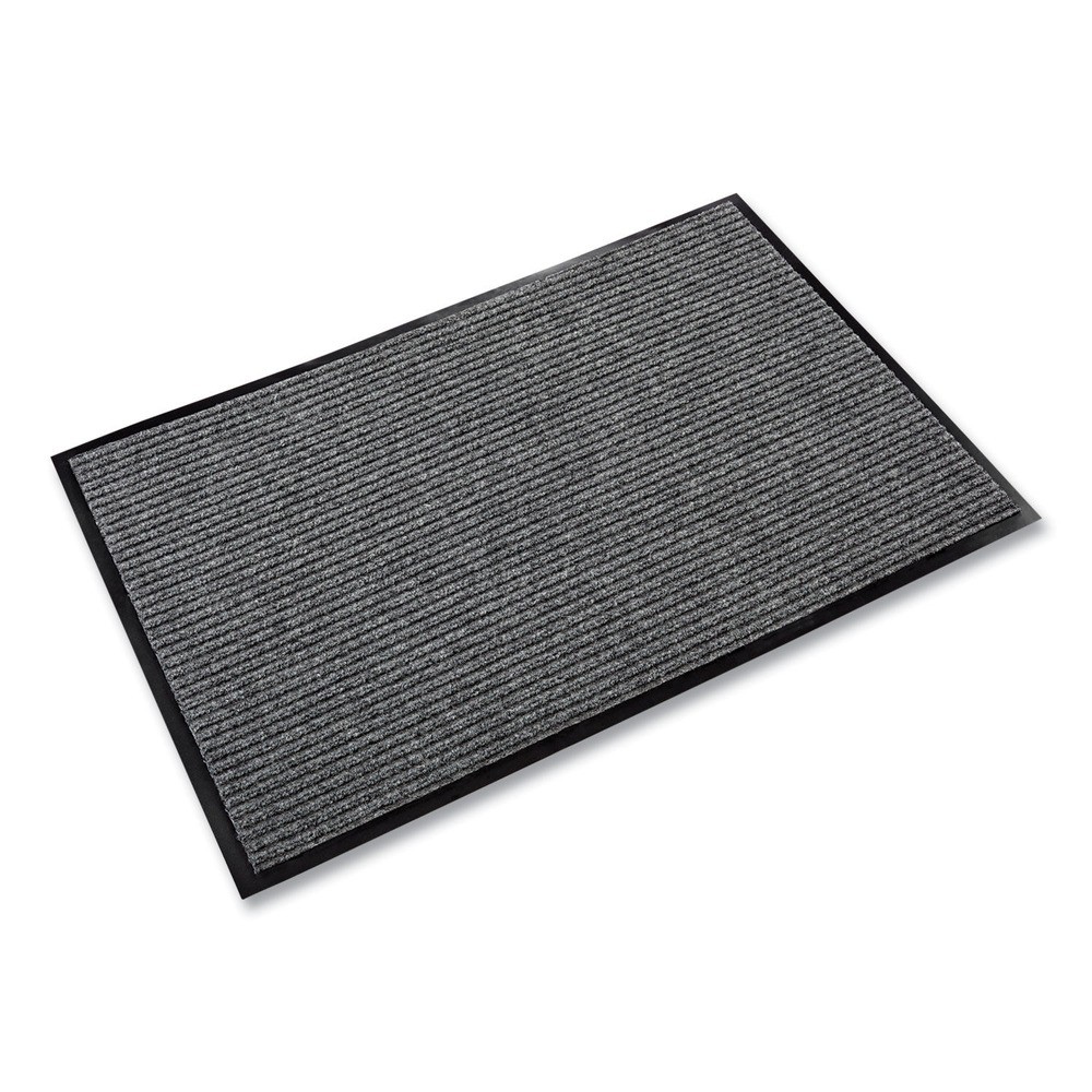 Crwon NR0035GY 36″ x 60″ Polypropylene Needle Rib Wipe and Scrape Mat – Gray New