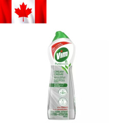 3 x Vim PureBoost Cream Multi-purpose with Bleach Cleaner 750ml Canada FRESH