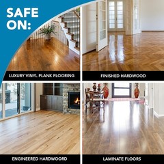 Hardwood Floor Cleaner & Polish – 1 Gallon & 32 oz Restorer