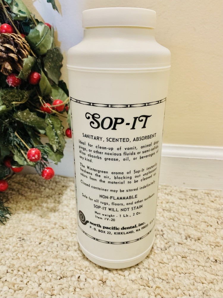 SOP-IT®️ Sanitary, Scented, Absorbent Smell Removal Deodorizer Granules Rid Odor