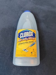 Vtg Clorox Ready Mop Advanced Floor Cleaner Refill Bottle 24 fl oz DISCONTINUED