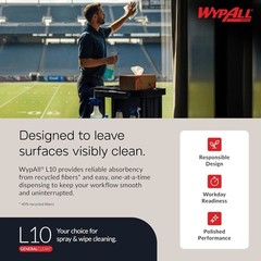 GeneralClean L10 Cloths Light Cleaning Wipes 0, Windshield Towels, Bulk Paper…