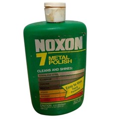 Noxon 7 Metal Polish 12 oz Bottle Thick Formula Nearly Full