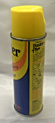 SC Johnson Duster Plus Lemon Scent 1984 Aerosol Colorful Spray Can Prop